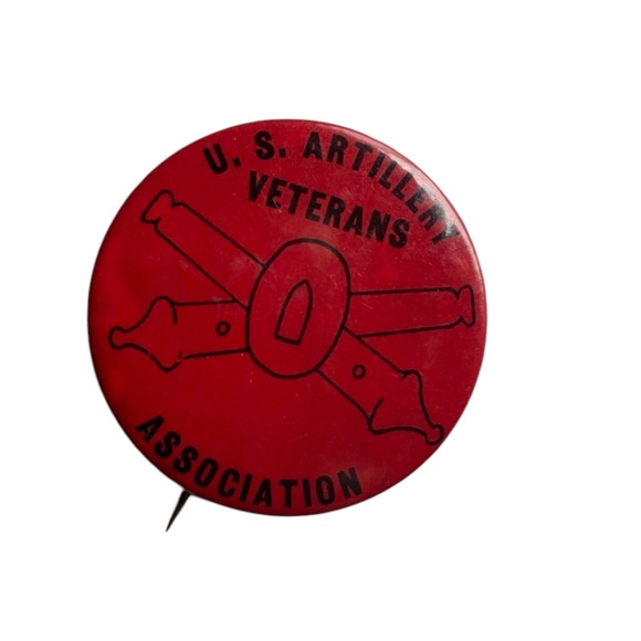 Vintage Other - 1929 1930’s U. S. Artillery Veterans Association Vintage Metal Button Pin